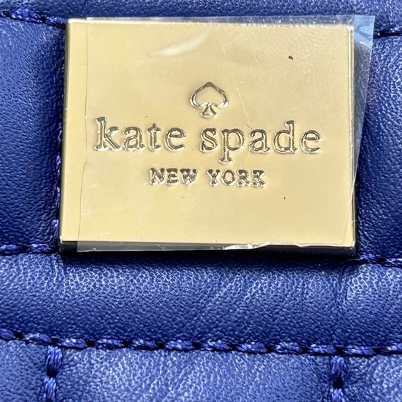 NWT Kate Spade New York Lacey PWRU2811 Signature spade leather royal cobalt - Picture 3 of 12